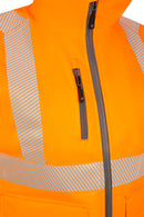 Womens Bodywarmer Fluorescent Orange ALL SIZES