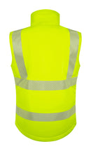 Womens Bodywarmer Fluorescent Yellow ALL SIZES