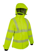 Womens Exec Jacket Fluorescent Yellow ALL SIZES