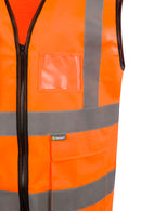 Beeswift Womens Hi-Vis Exec Waiscoat Orange M (10)