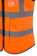 Beeswift Womens Hi-Vis Exec Waiscoat Orange M (10)