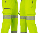 Beeswift Womens Hi-Vis Yellow Work Joggers ALL SIZES