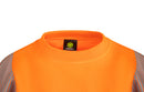 Womens Sweatshirt Fluorescent Orange ALL SIZES