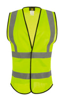 Beeswift Womens Hi-Vis Waistcoat Yellow ALL SIZES