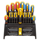X-Trade 50 Piece Screw Driver Set | Workshop Display Unit | 1 x 50 Piece
