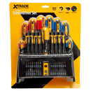 X-Trade 50 Piece Screw Driver Set | Workshop Display Unit | 1 x 50 Piece