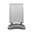 Announce Forecourt Sign Holder Water Base + Snap Frame A1