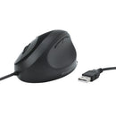 Kensington Pro Fit Wired Ergonomic Mouse with Wrist Support Black K75403EU