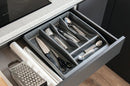 Addis Cutlery Tray Metallic Grey 510855