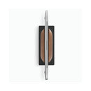 Alba Vertical Computer Stand Aluminium/Walnut ODSTAND W