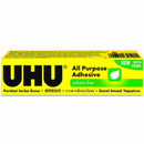 UHU All Purpose Adhesive | Solvent-free | Crystal Clear | 33ml Tube