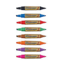 Artline 2-in-1 Whiteboard Marker Bullet/Chisel Tip Assorted (Pack of 8) EK525TA