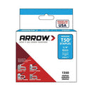 Arrow T50 Series Staples 6mm Stainless Steel