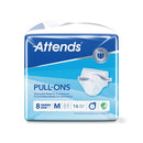 Attends Pull-Ons Incontinence Pants Size 8M x4 Pack of 16 36842