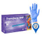 Aurelia Transform Finger-Textured Blue Powder Free LARGE Nitrile Gloves 100's