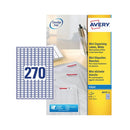 Avery Inkjet Mini Labels 270 Per Sheet White (Pack of 6750) J8659-25