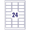 Avery Inkjet Address Labels QuickDRY 63.5x33.9mm 24 Per Sheet White (Pack of 2400) J8159-100