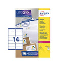 Avery Ultragrip Laser Label 99.1x38.1mm White (Pack of 1400) L7163-100