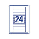 Avery Laser Eurofolio Label 134x11mm White (Pack of 600) L7170-25