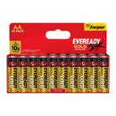 Eveready AA Alkaline Gold | 10 x Extra Life | 20 Pack
