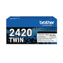 Brother TN-2420TWIN Toner Cartridge HY Black Twinpack TN2420TWIN