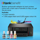 Brother DCP-T580DW 3-in-1 Wireless Colour Ink Tank Printer DCPT580DWZU1