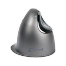 BakkerElkhuizen Evoluent4 Wired Left Handed Vertical Mouse Medium Black/Grey/Silver BNEEVL4