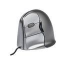 BakkerElkhuizen Evoluent4 Wired Left Handed Vertical Mouse Medium Black/Grey/Silver BNEEVL4