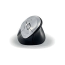 BakkerElkhuizen Vertical Grip Mouse Wireless Right Handed Silver/Black BNEGMW