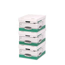 Bankers Box System Storage Box Large Green (Pack of 10) 00791-FFLP