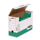 Bankers Box Transfer File 120mm Foolscap Green (Pack of 10) 1179201