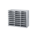 Fellowes Literature Sorter A4 24 Compartments Dove Grey 25041