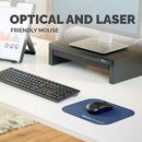 Fellowes Mousepad with Microban Antibacterial Protection Blue 5933805