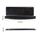 Fellowes Memory Foam Keyboard Wrist Support Black 9178201