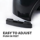 Fellowes Smart Suites Height Adjustable Monitor Riser Black/Silver 8020801