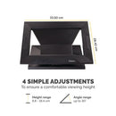 Fellowes Designer Suites Laptop Stand Black 8038401