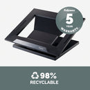 Fellowes Designer Suites Laptop Stand Black 8038401