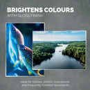 Fellowes Capture125 Laminating Pouch A4 250 Micron Total Thickness Gloss (Pack of 100) 5307401