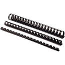 Fellowes A4 Plastic Binding Combs 12mm Black (Pack of 100) 5346502