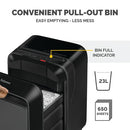 Fellowes Powershred LX211 Micro-Cut Shredder Black 5050201