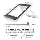 Fellowes I-Spire Series Laptop Quick Lift White 8210101