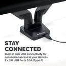 Fellowes Platinum Series Dual Monitor Arm Black 8042501