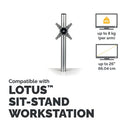 Fellowes Lotus Single Monitor Arm 8042801