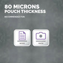 Fellowes Admire Laminating Pouch A4 160 Micron Total Thickness Matte (Pack of 25) 5602101