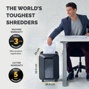 Fellowes Powershred LX201 Micro-Cut Shredder Black 5160001