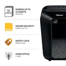 Fellowes Powershred LX70 Cross-Cut P-4 Shredder 4403401
