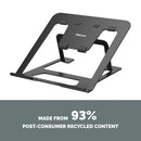 Fellowes Alumia Portable Laptop Stand Black 100138868