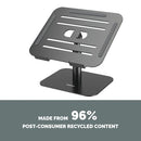 Fellowes Alumia Desk Based Laptop Stand Black 100138881