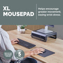 Fellowes Breyta XL Fabric Mouse Pad Black 100138995