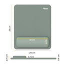 Fellowes Breyta Standard Mouse Pad Wrist Rest Sage 100142558